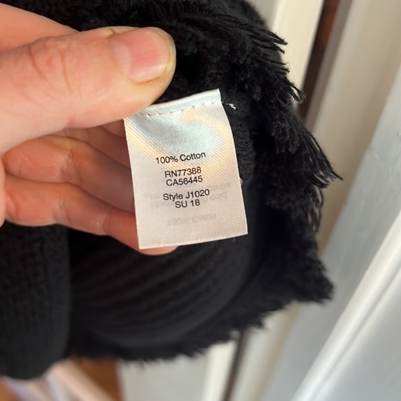 J.Crew Fringe Eyelet Knit Sweater Dress - Picture 7 of 8